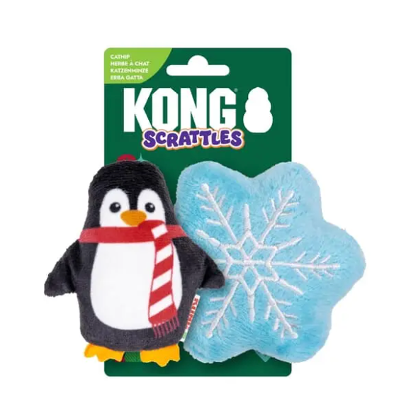 KONG Holiday Christmas toys designed for Cats