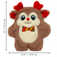 KONG Holiday Christmas Toys for Dogs and Puppies - Snuzzles range from XL to XS