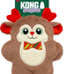 KONG Holiday Christmas Toys for Dogs and Puppies - Snuzzles range from XL to XS