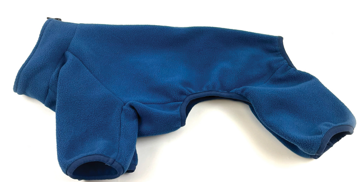 Happy Pet Cobalt Blue Water Repellant Long Leg Dog Fleece