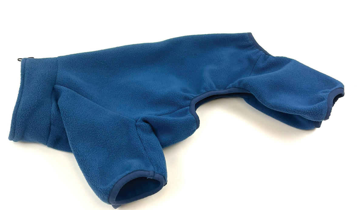 Happy Pet Cobalt Blue Water Repellant Long Leg Dog Fleece