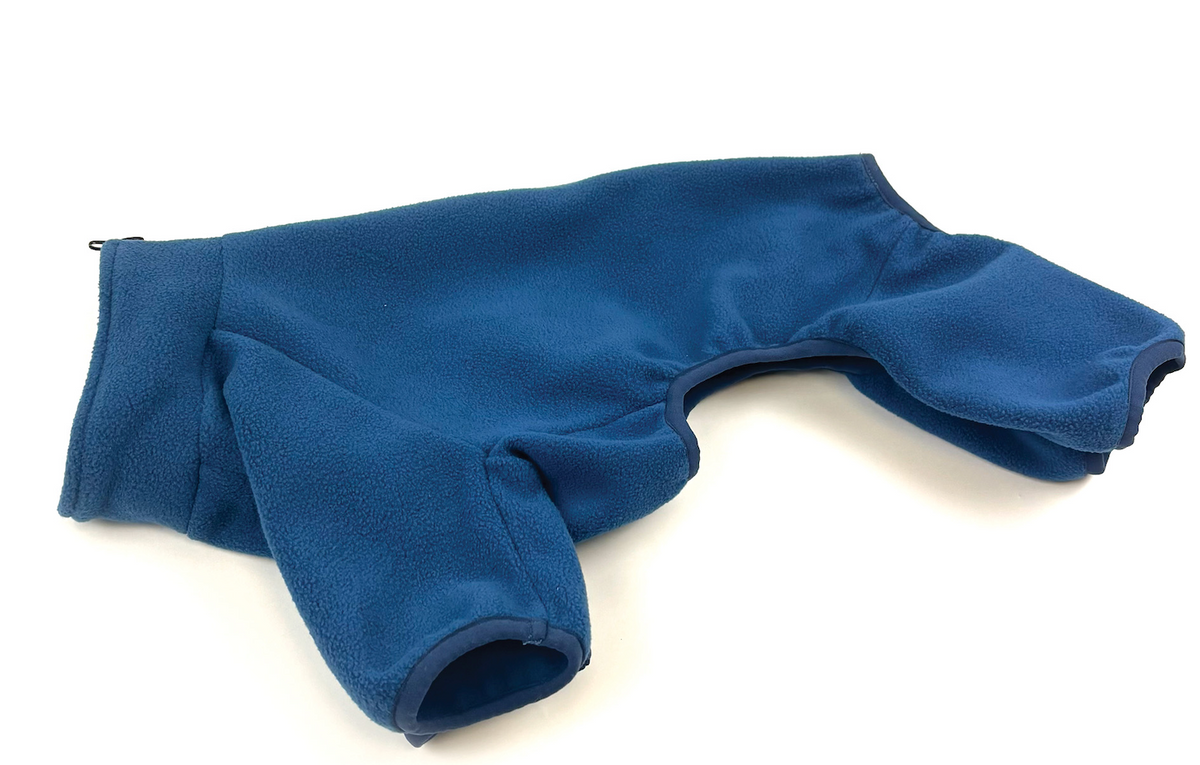 Happy Pet Cobalt Blue Water Repellant Long Leg Dog Fleece