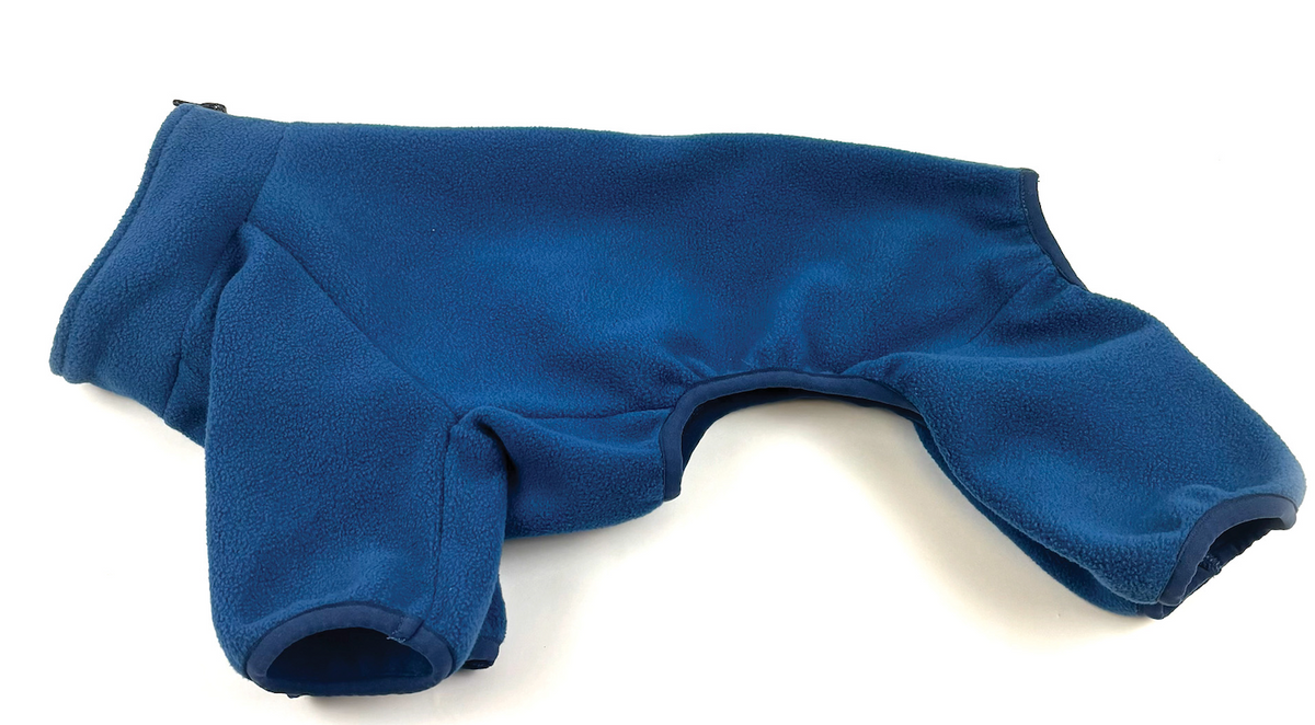Happy Pet Cobalt Blue Water Repellant Long Leg Dog Fleece