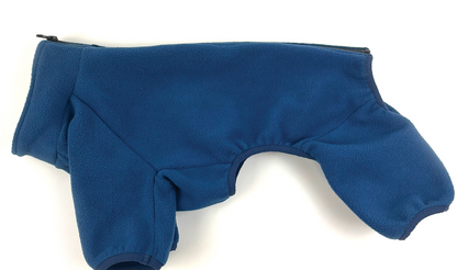 Happy Pet Cobalt Blue Water Repellant Long Leg Dog Fleece