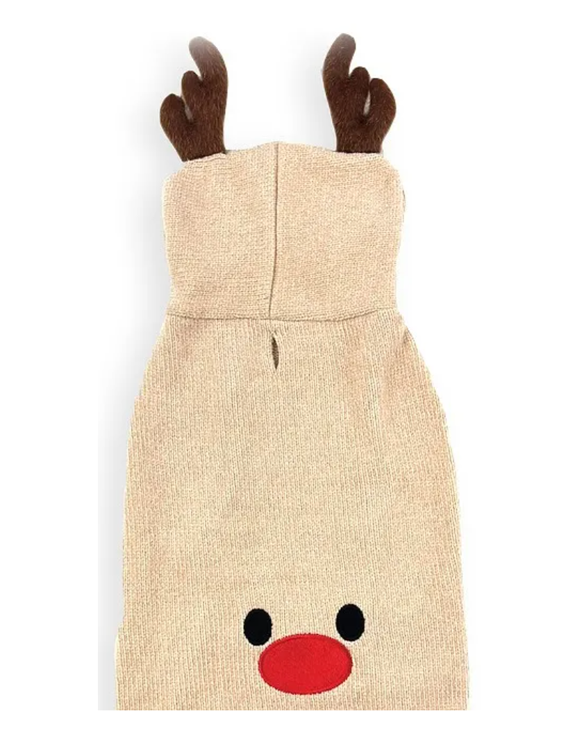 Happy Pet Reindeer Hooded Sweater S/M M/L