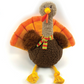 Jumbo Tommy Turkey 🦃 Plush Christmas Dog Toy by Happy Pet