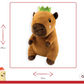Happy Pet Corby Capybara Plush Dog Toy