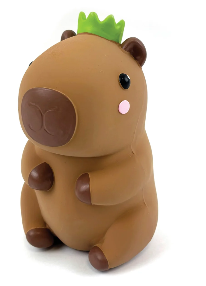 Latex Corby Capybara 🦫 Christmas Dog Toy by Happy Pet