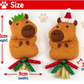 Corby Capybara  Pack of 2 Christmas Cat Toys by Happy Pet