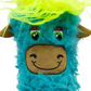 KONG Kickeroo Highland Cows are the perfect toy for your cool kitty! A bright shaggy 'do and long plush body filled with catnip