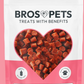 Bros Pets Treats Our Bites are the ultimate healthy snack for your pets, made with premium, single protein sources. Ideal for training or treating, these grain-free and gluten-free bites are packed with nutrients to support your pet's well-being.
