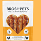 Bros Pets Treats Our Bites are the ultimate healthy snack for your pets, made with premium, single protein sources. Ideal for training or treating, these grain-free and gluten-free bites are packed with nutrients to support your pet's well-being.