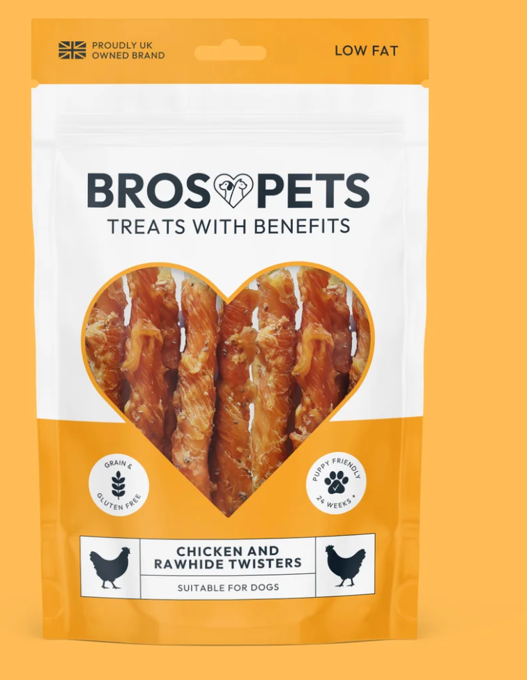Bros Pets Treats Our Bites are the ultimate healthy snack for your pets, made with premium, single protein sources. Ideal for training or treating, these grain-free and gluten-free bites are packed with nutrients to support your pet's well-being.