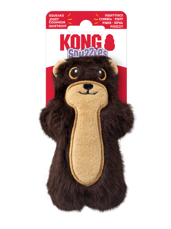 KONG Snuzzles Xsmall Dog Toy - Mini Llama-Mini Otter-Mini Frog-Mini Pig