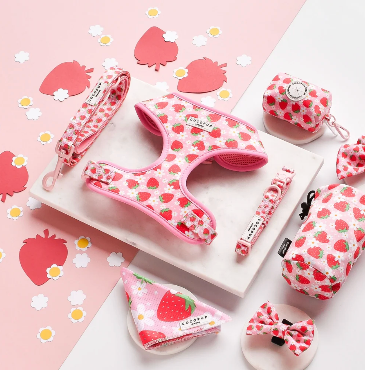 COCOPUP Pupberry Fields Bow Tie