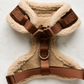 COCOPUP Brown Aviator Adjustable Neck HARNESS SET