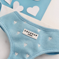 COCO PUP Blue Heart HARNESS SET