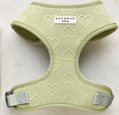 COCOPUP Sage Heart Adjustable Neck HARNESS S