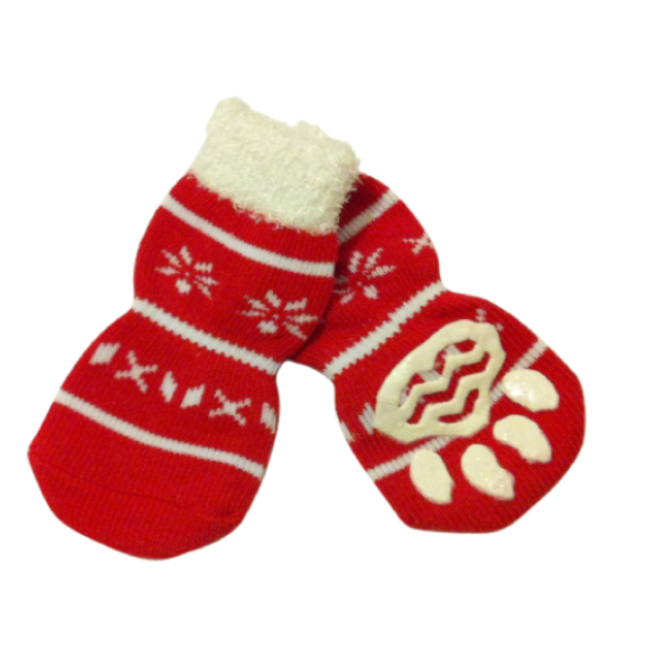 Rich Paw Pet Socks - The RichPaw Pet Sock is a fun and practical garment, designed and recommended for a number of uses - indoors or out. Each set contains 4 socks with non-slip soles to enhance grip on smooth or shiny surfaces.