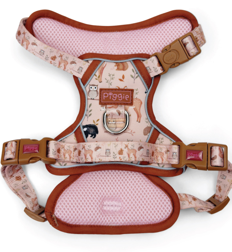 RichPaw - Woodland Friends Explorer Harness - in sizes XS,SM,MED,LRG & XL