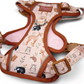 RichPaw - Woodland Friends Explorer Harness - in sizes XS,SM,MED,LRG & XL