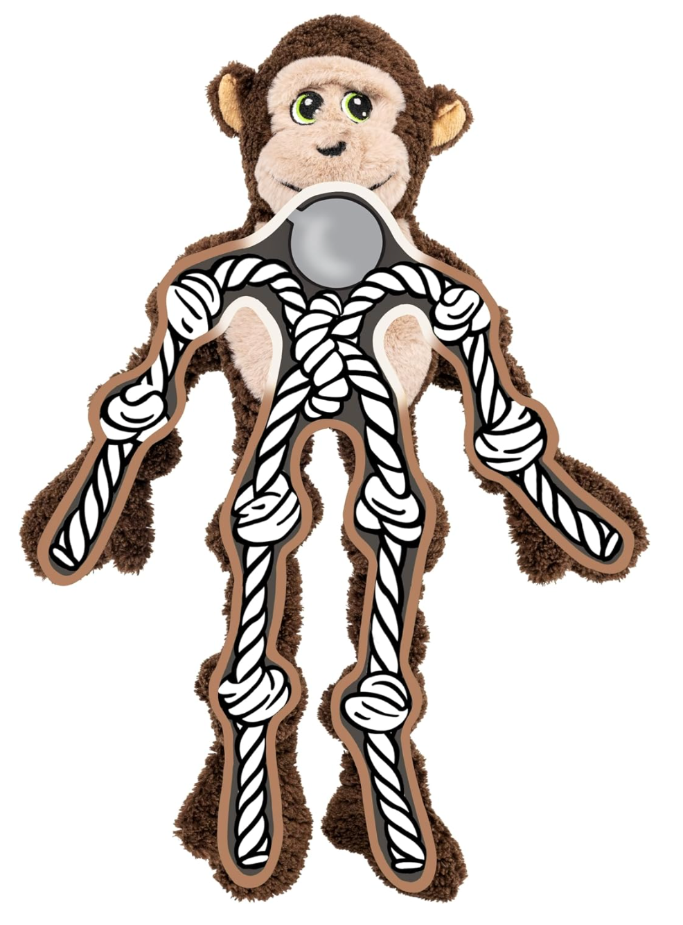 KONG Knots Monkey and Frog Lrg/XL perfect for larger dogs