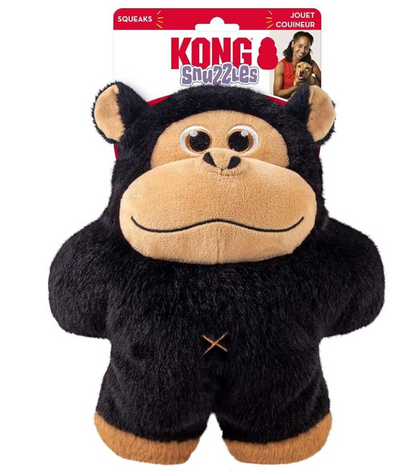 KONG Snuzzles Dog Toy X-Large and Medium– Plush Squeaky Dog Toy for Large Breeds – Ultra-Soft, Crinkle Sounds, Durable Interactive Dog Chew Toy for Medium & Large Dogs