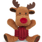 Petface  Dog Toy has had a winter makeover ready for Christmas! With a cute smiley face, crinkle leaves and a built in squeaker.