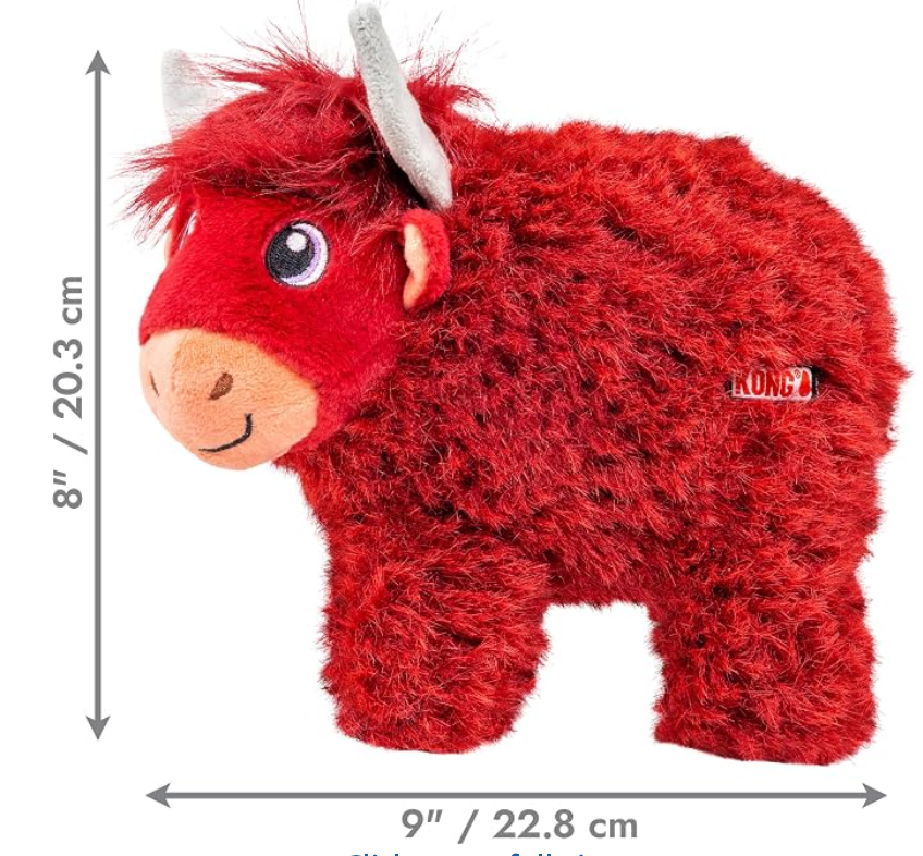KONG TOUGHZ toy range including Highland Cow and Mammoth