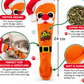 Cat Christmas toys-BAM Santa and Rudolf Catnip toys.