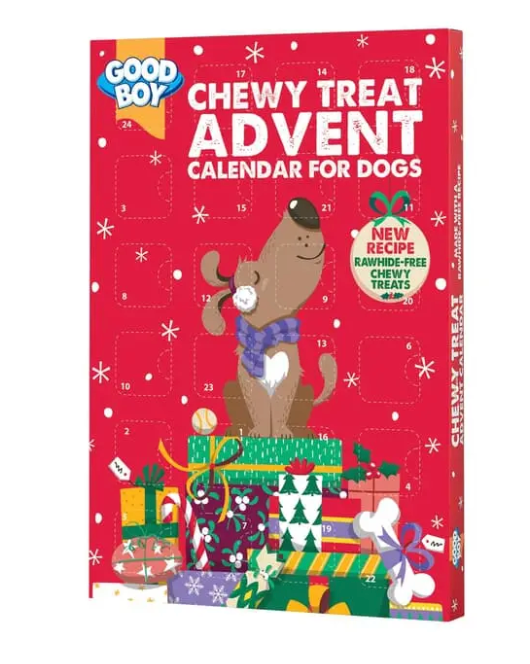 Good Boy Christmas Advent Calendar And Stockings Range