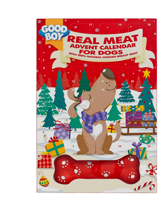 Good Boy Christmas Advent Calendar And Stockings Range