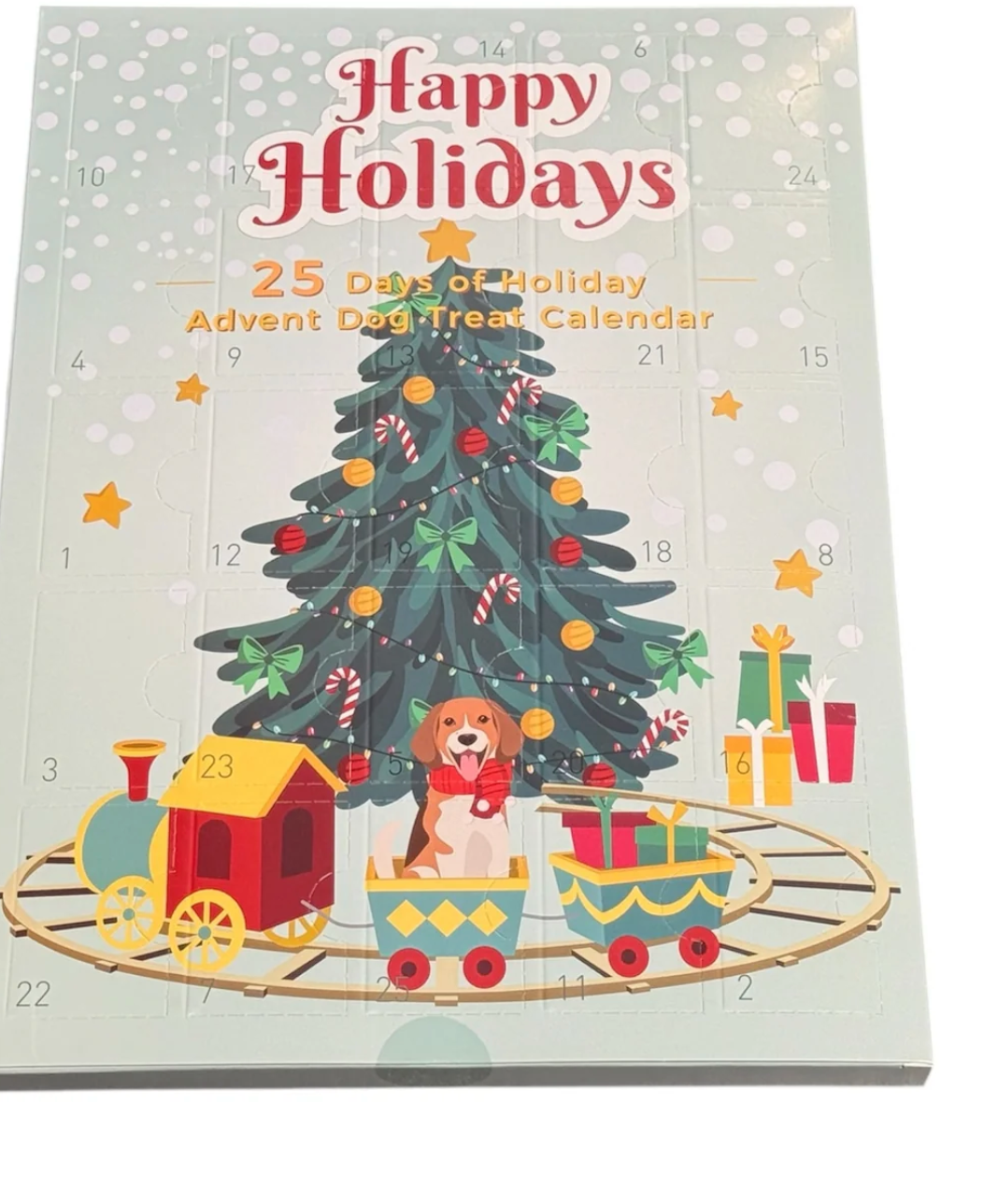 Happy Pet Happy Holidays 25-Day Dog Advent Calendar And Zero Hide Merry Woofmas Cracker
