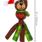 KONG Holiday Wubba collection in two sizes and four exciting characters