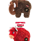 KONG TOUGHZ toy range including Highland Cow and Mammoth